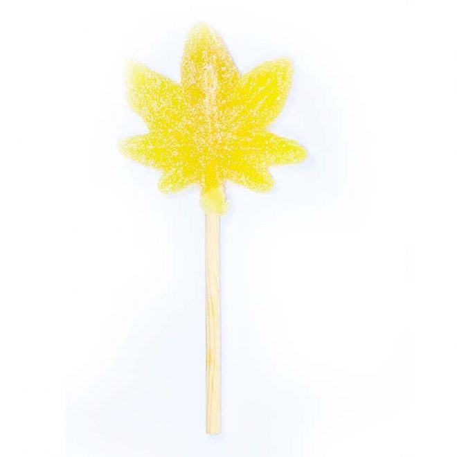 CBD Factum Lollipops Zitronengeschmack ohne Verpackung