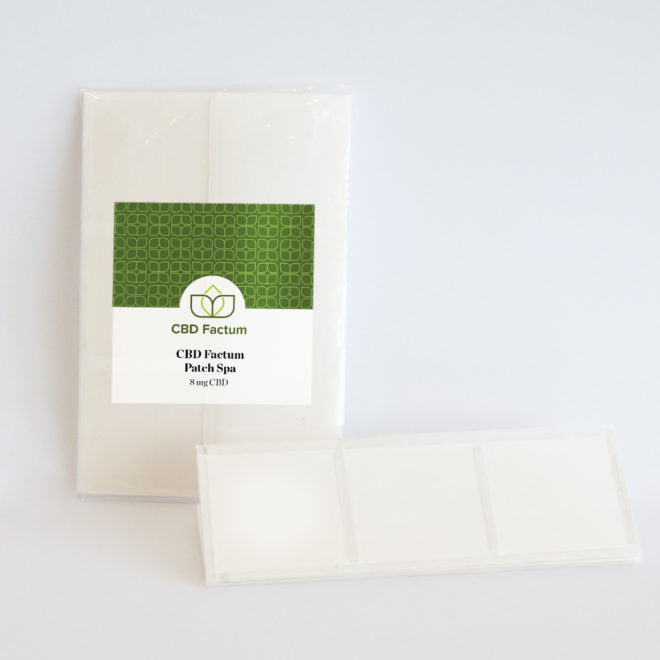 CBD Factum CBD Patches With Packaging